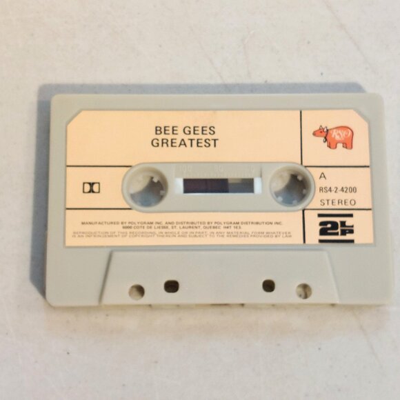 Bee Gees ~ Greatest Hits (cassette, 1979) tested and works - Picture 2 of 3